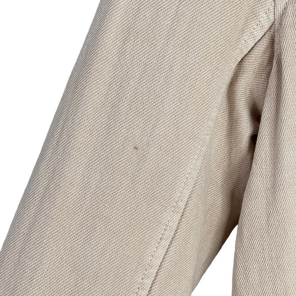 James Perse Utility Jacket Womens Size 3 Large Cotton Safari Military Chore Coat - Picture 7 of 14